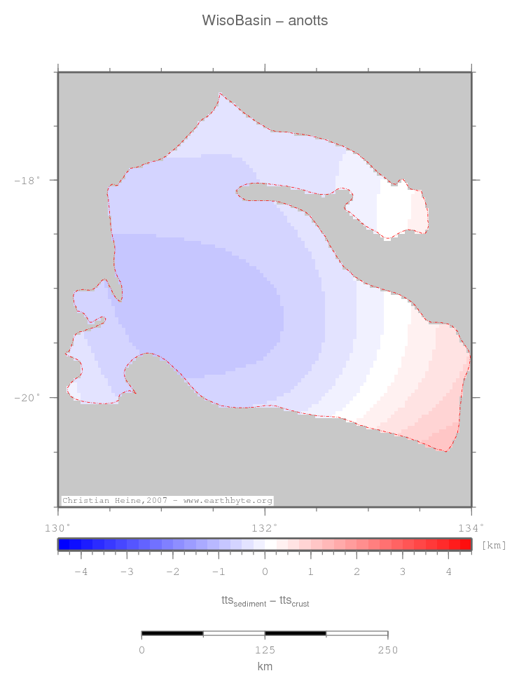 Wiso Basin location map