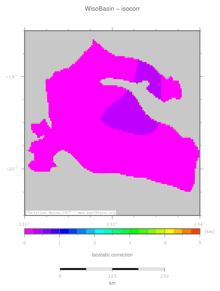 Wiso Basin location map