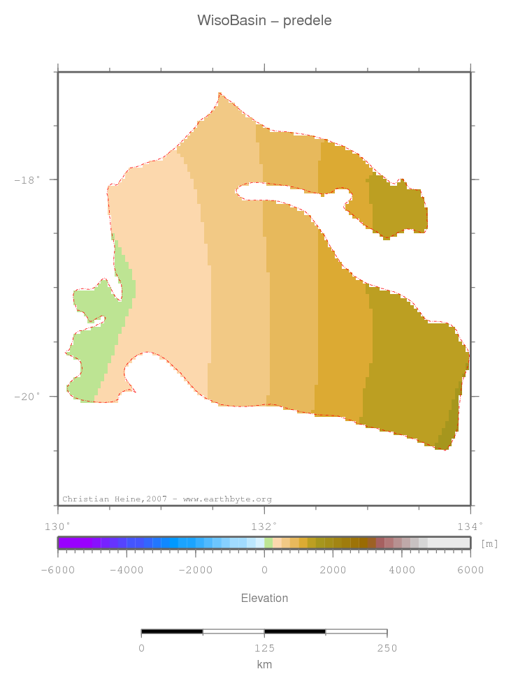 Wiso Basin location map