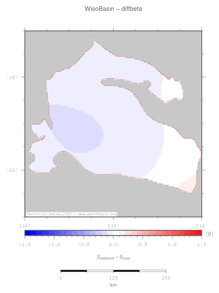 Wiso Basin location map