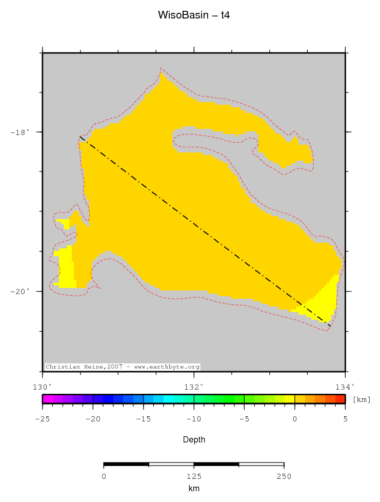 Wiso Basin location map