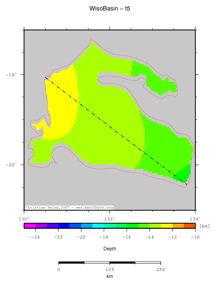 Wiso Basin location map