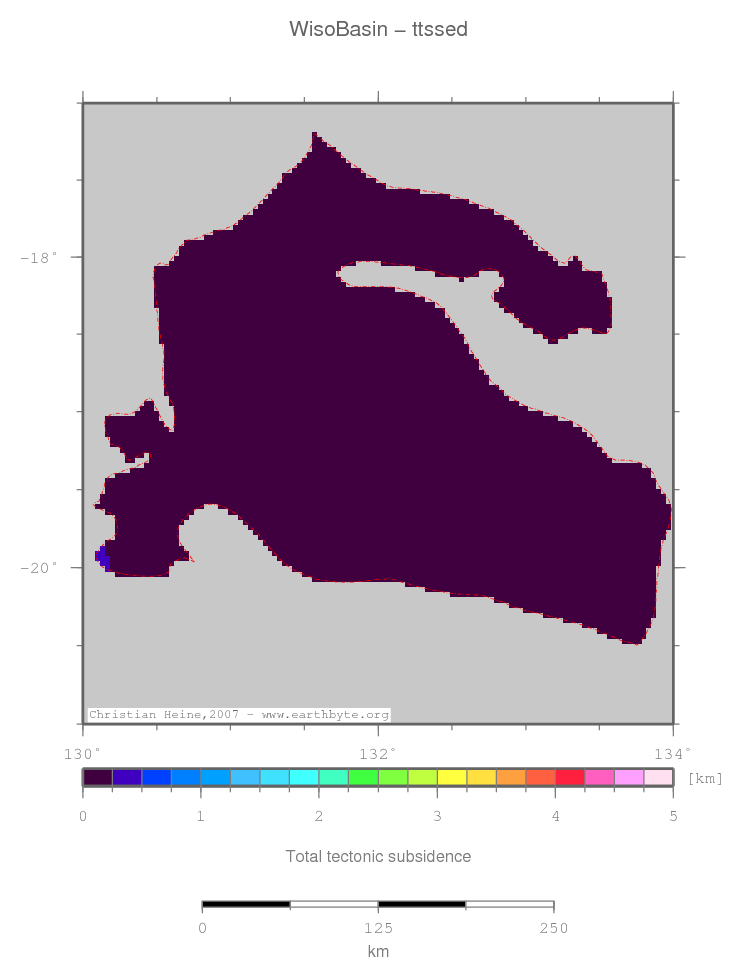 Wiso Basin location map