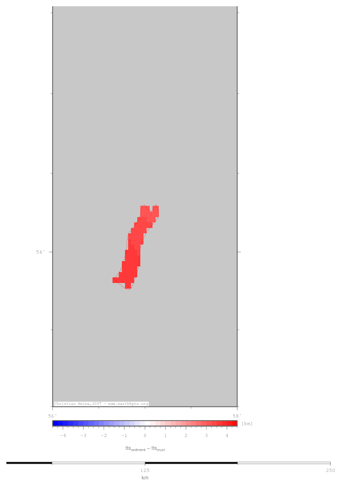 Kama-Kinel Graben System location map