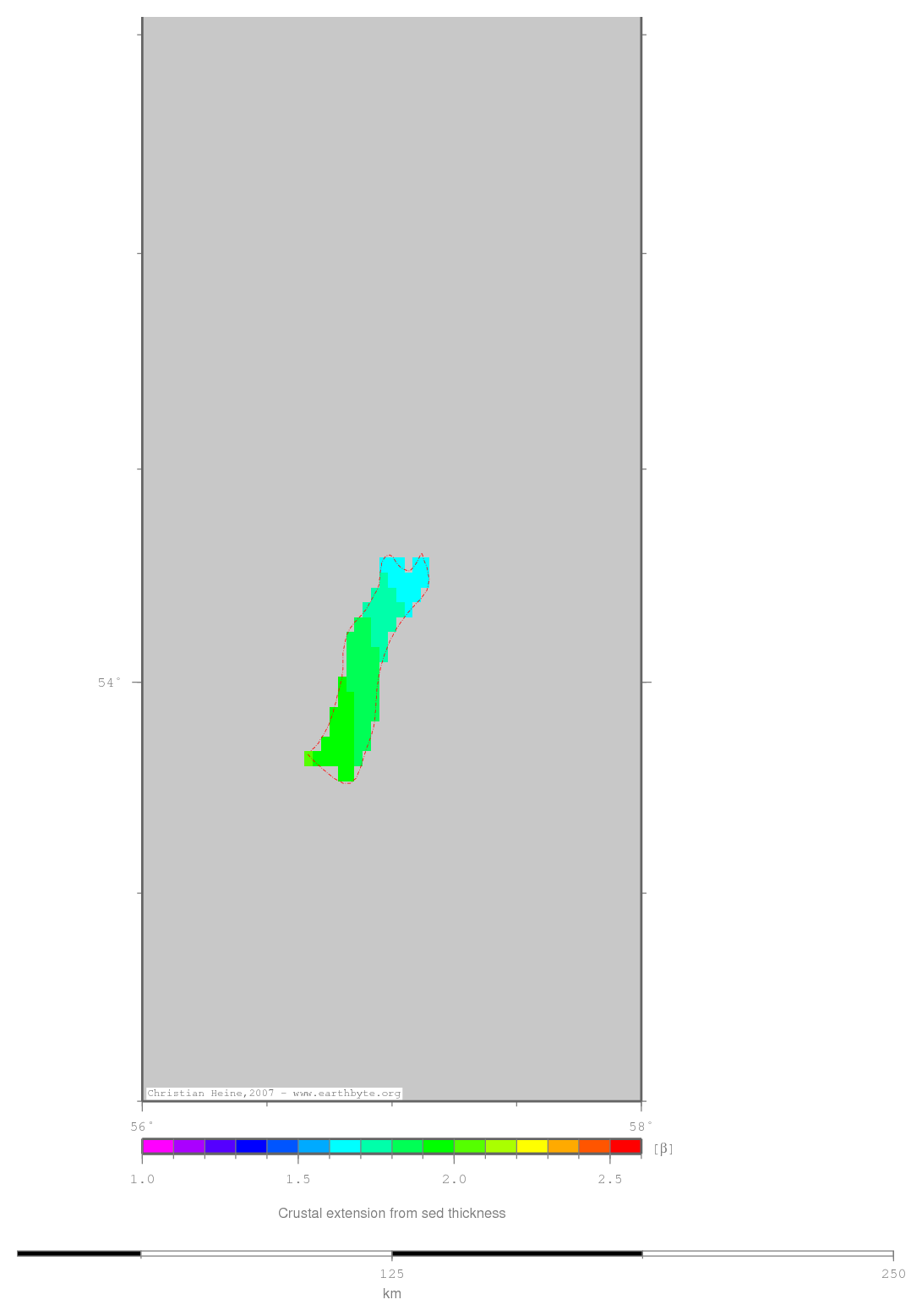 Kama-Kinel Graben System location map