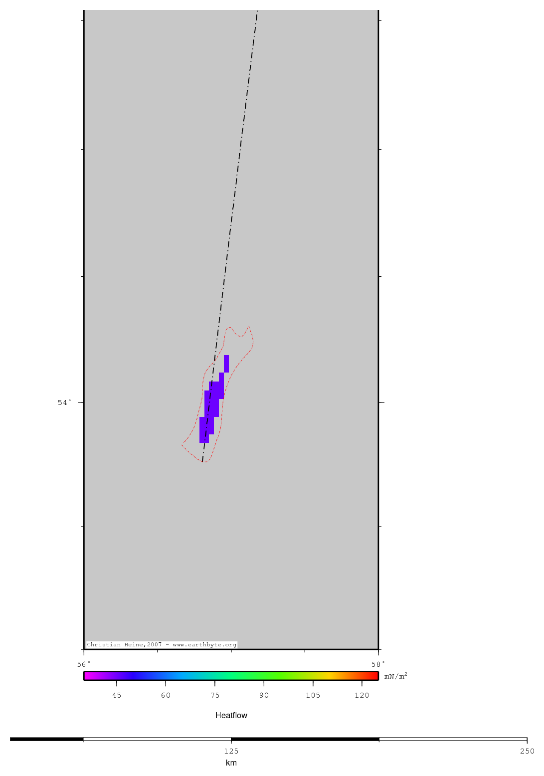 Kama-Kinel Graben System location map