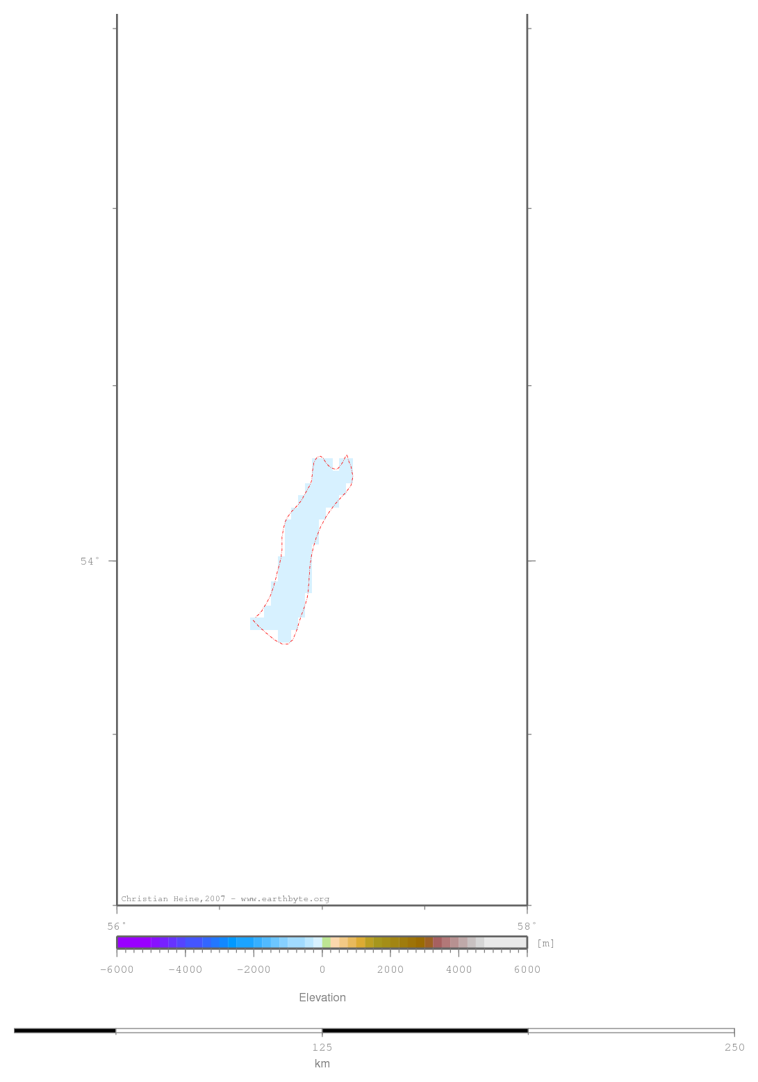 Kama-Kinel Graben System location map