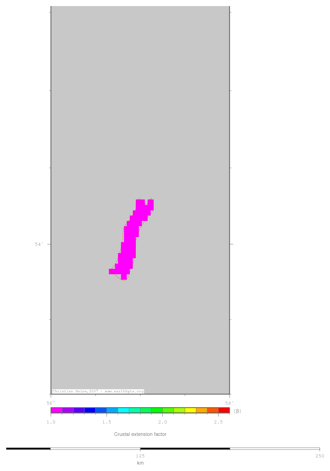 Kama-Kinel Graben System location map