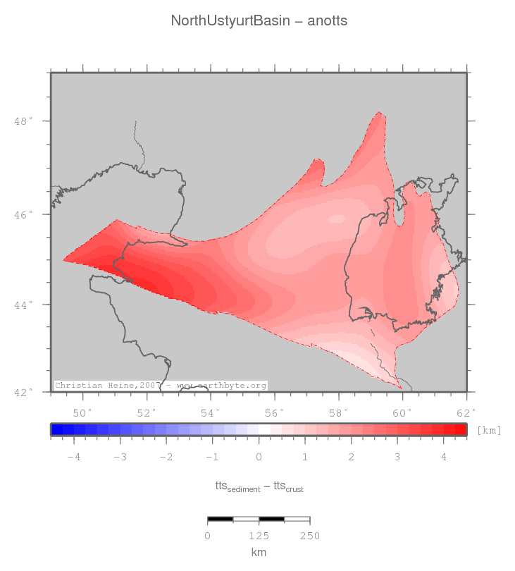 North Ustyurt Basin location map