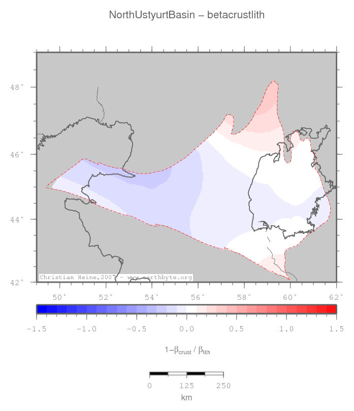 North Ustyurt Basin location map