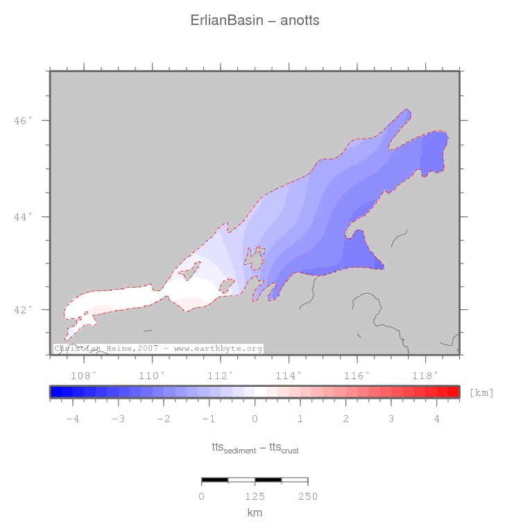 Erlian Basin location map