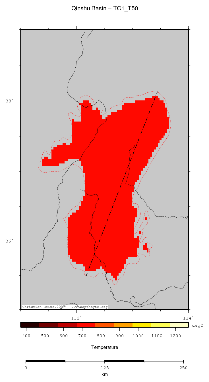 Qinshui Basin location map