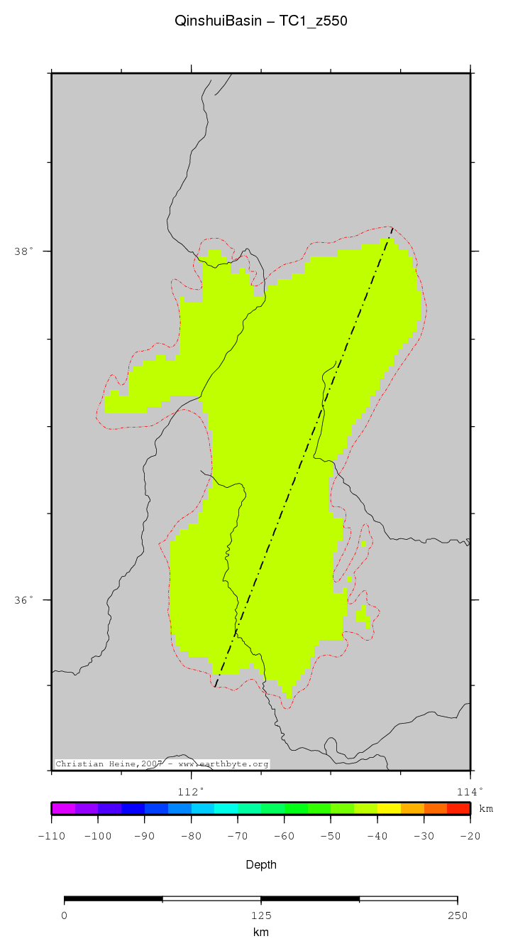 Qinshui Basin location map