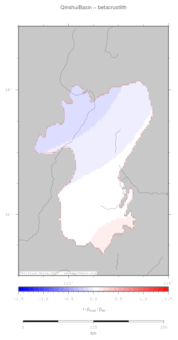 Qinshui Basin location map