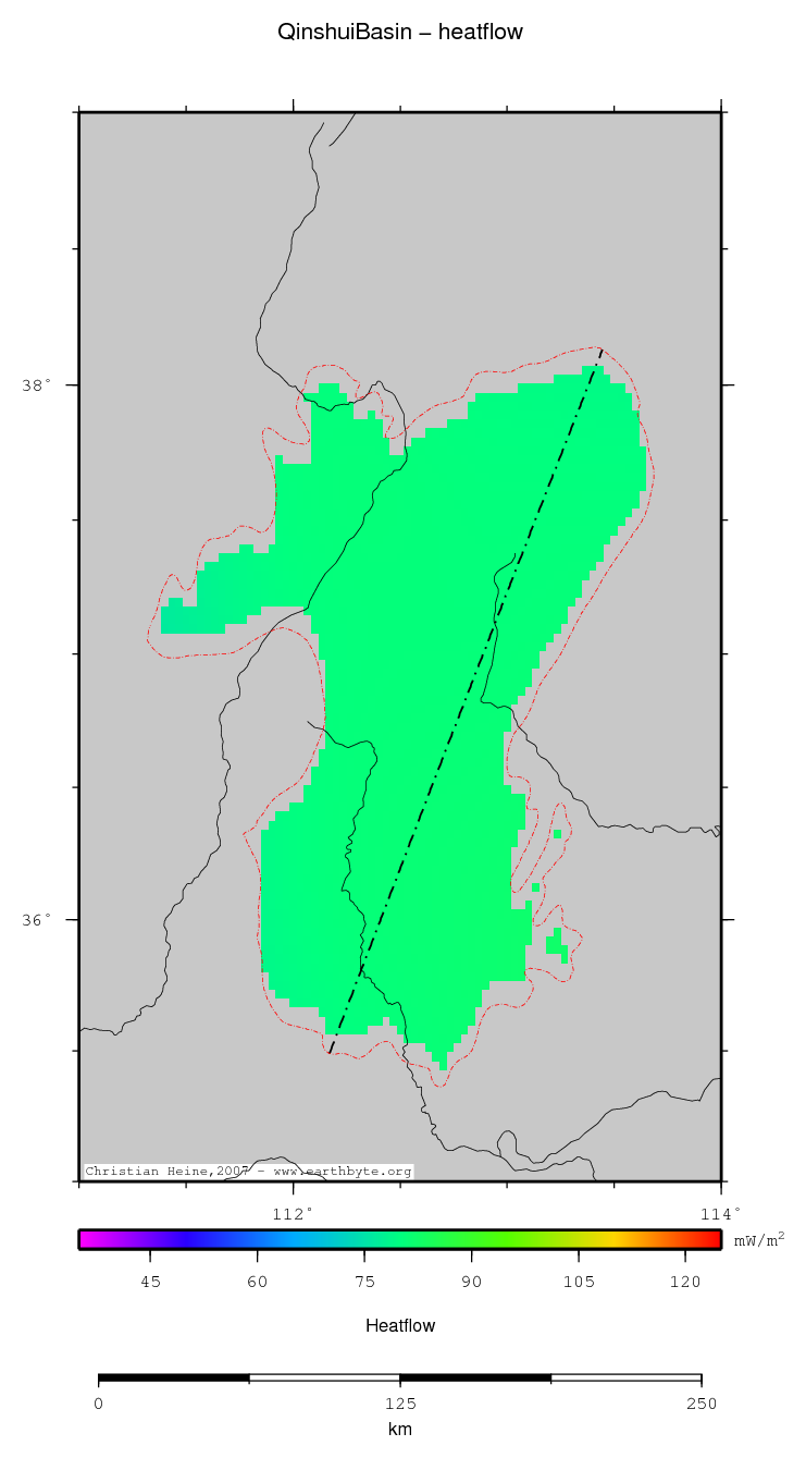 Qinshui Basin location map