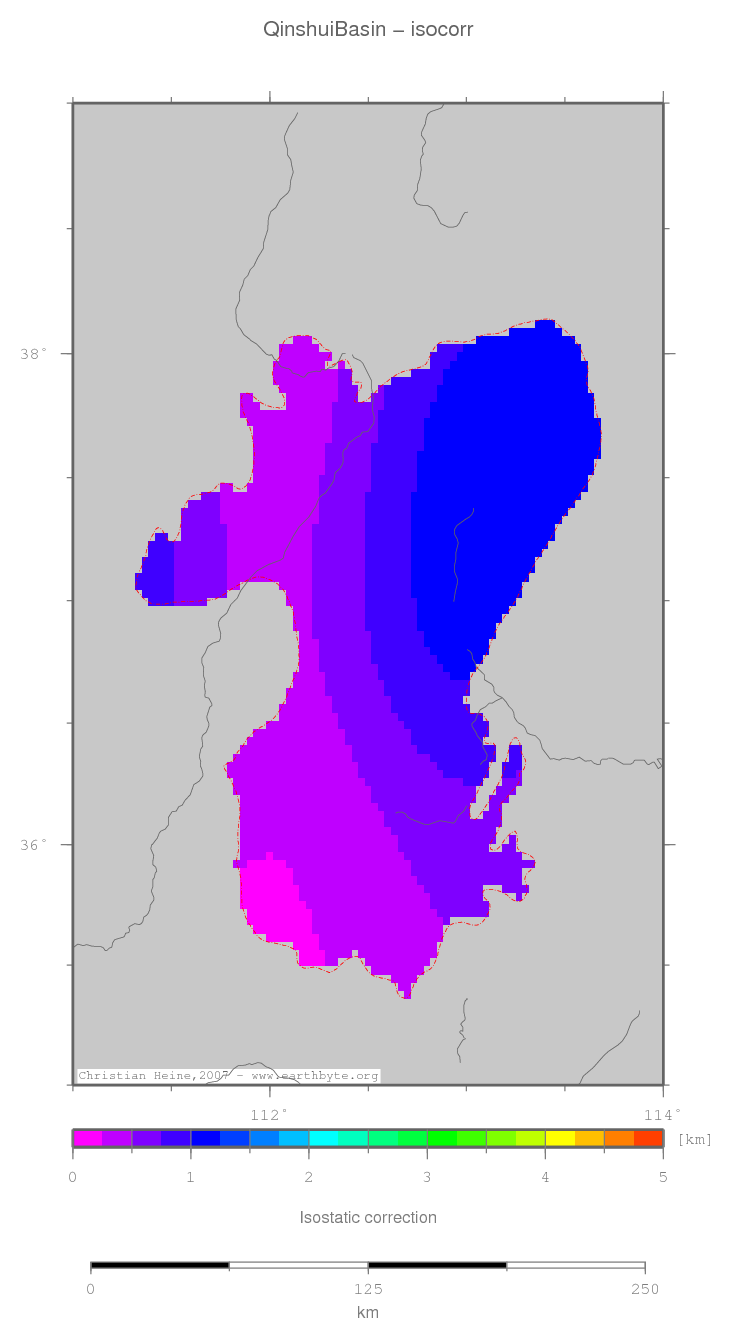 Qinshui Basin location map