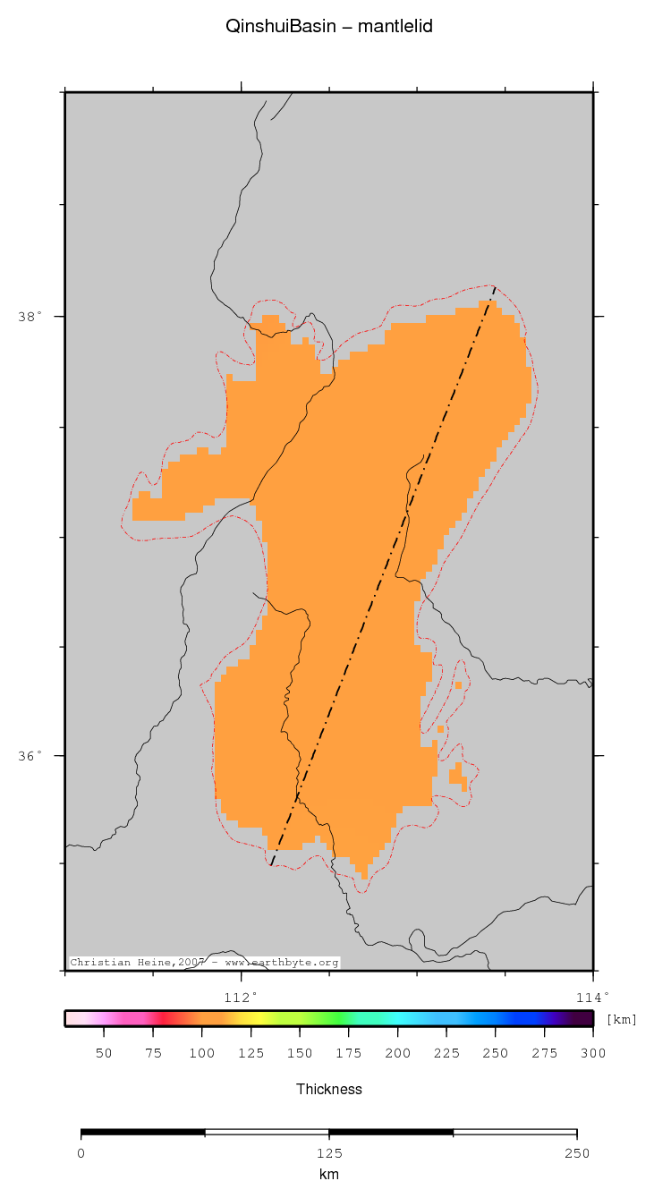 Qinshui Basin location map