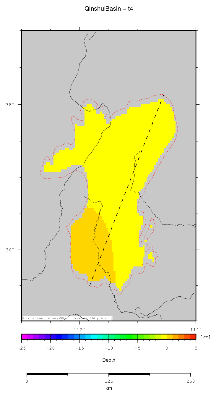 Qinshui Basin location map