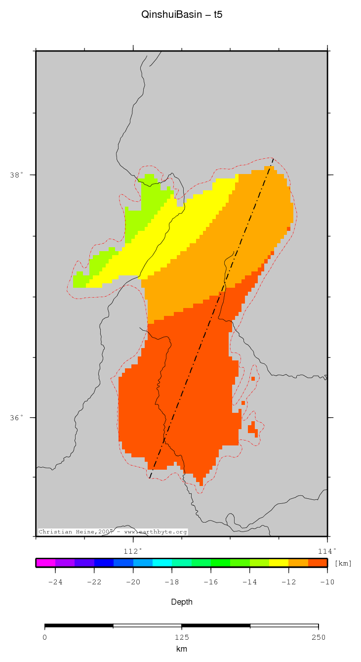 Qinshui Basin location map