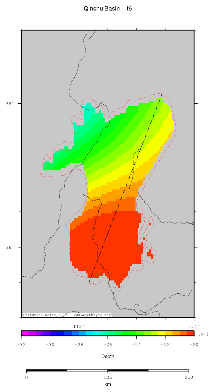 Qinshui Basin location map