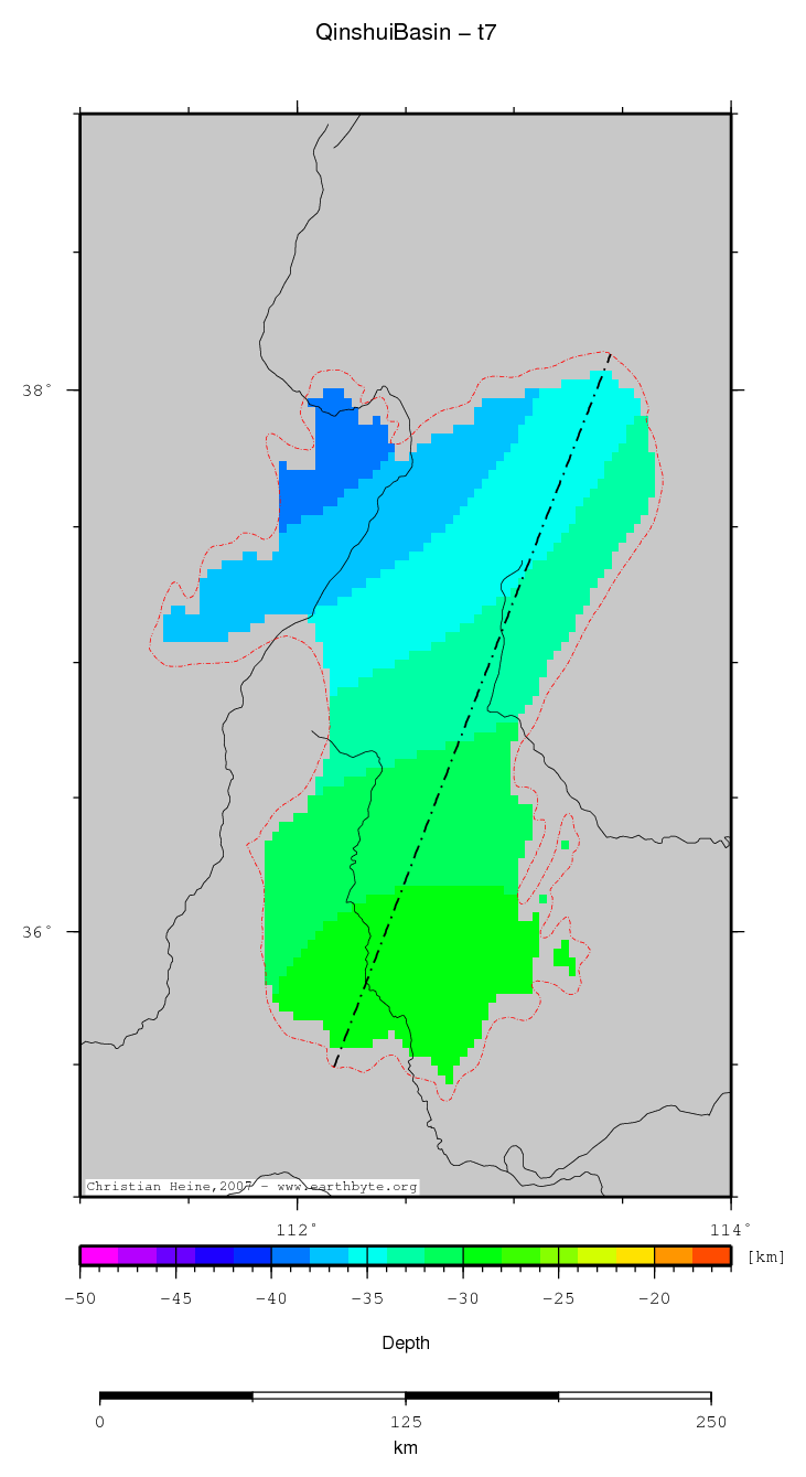 Qinshui Basin location map