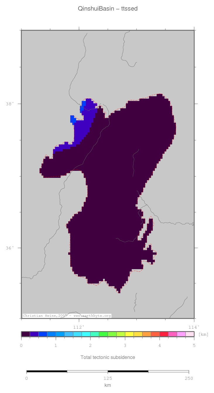 Qinshui Basin location map