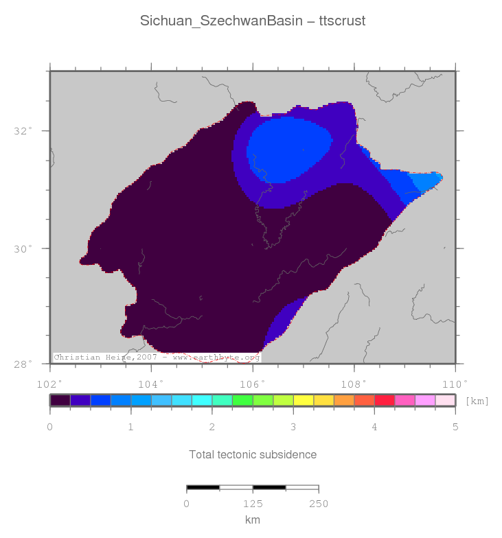 Sichuan (Szechwan) Basin location map