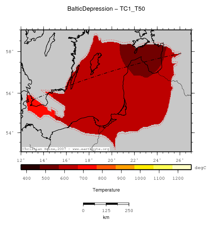 Baltic Depression location map