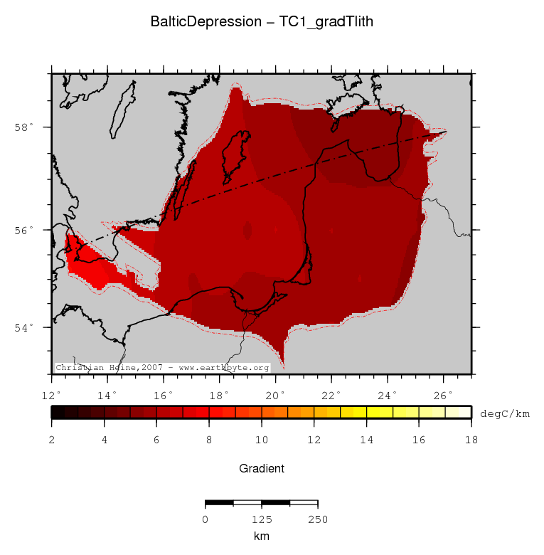 Baltic Depression location map