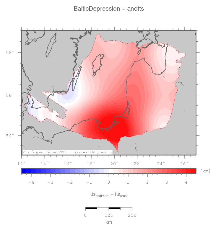 Baltic Depression location map