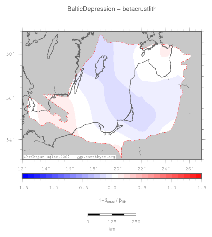 Baltic Depression location map