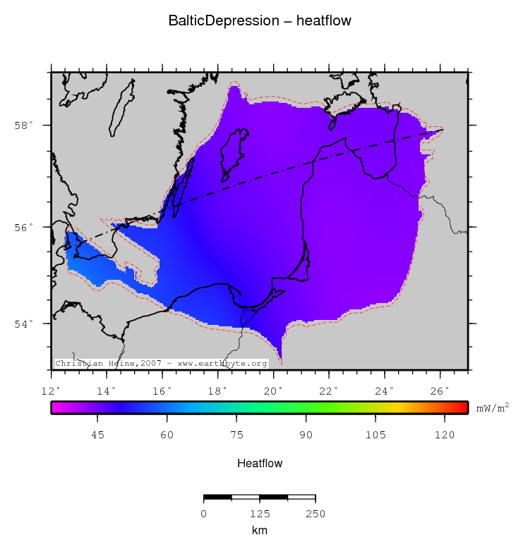 Baltic Depression location map