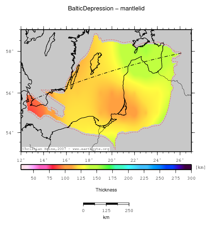 Baltic Depression location map