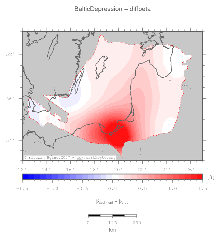 Baltic Depression location map