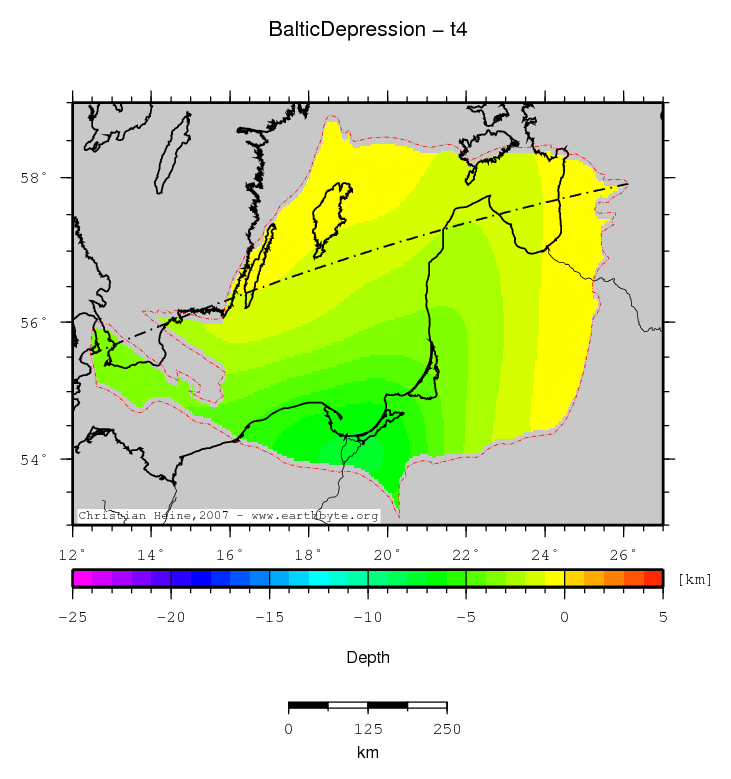 Baltic Depression location map