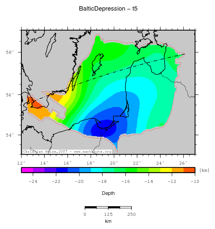 Baltic Depression location map