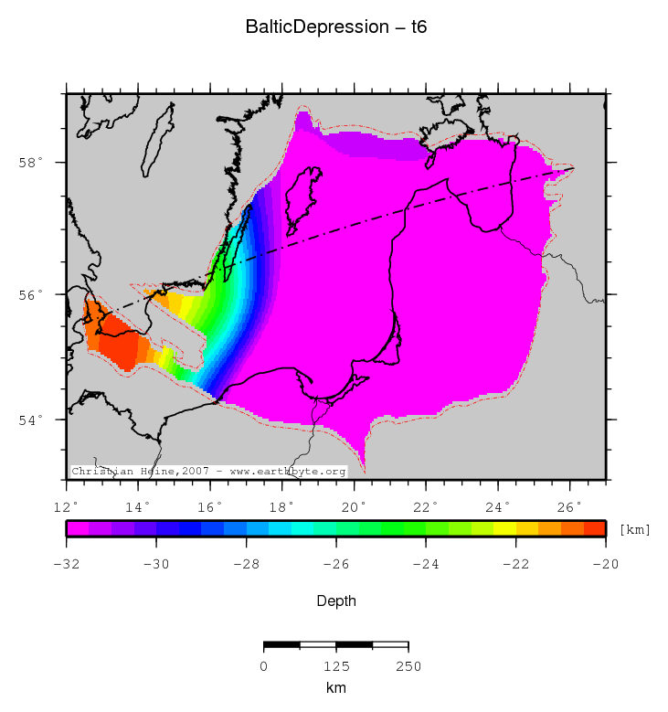 Baltic Depression location map