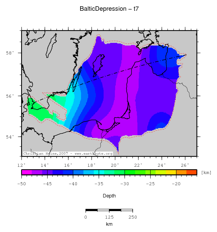 Baltic Depression location map