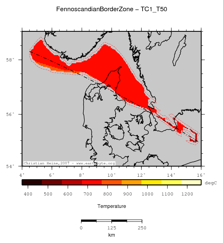 Fennoscandian Border Zone location map