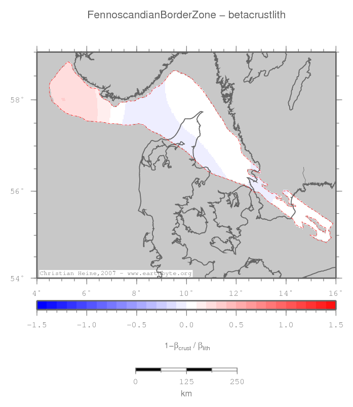 Fennoscandian Border Zone location map