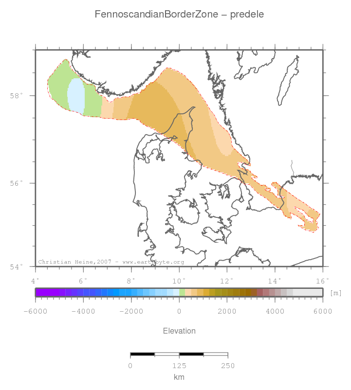 Fennoscandian Border Zone location map