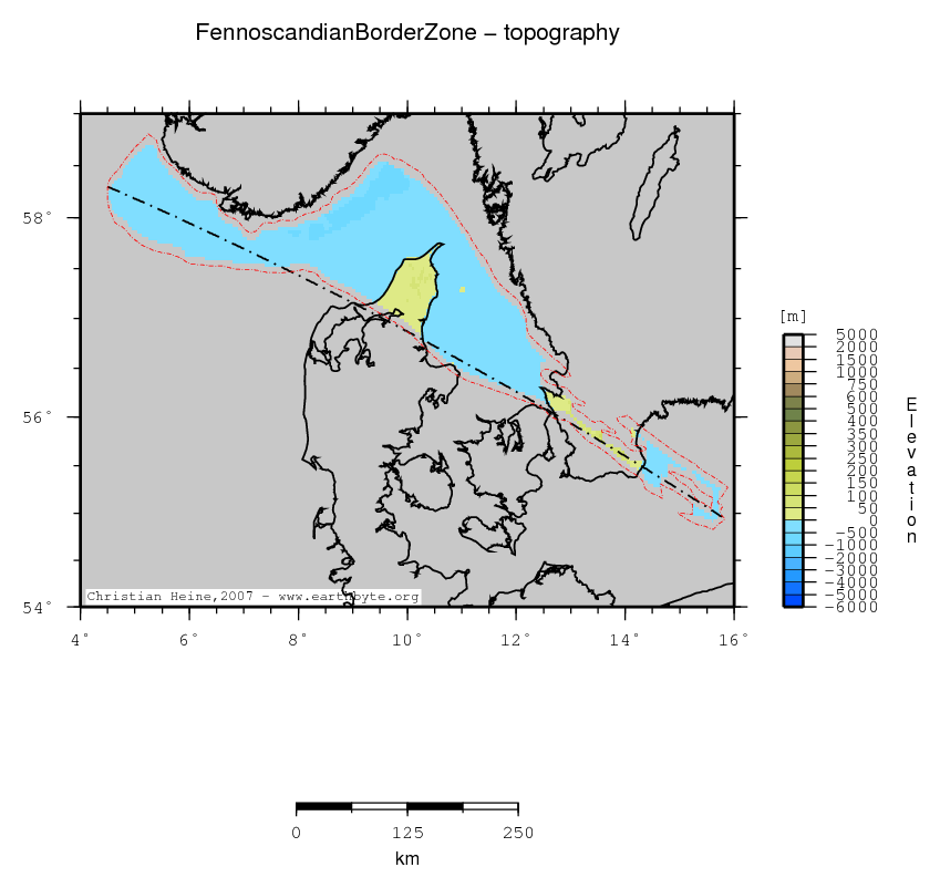 Fennoscandian Border Zone location map