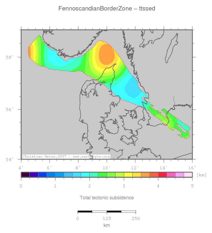 Fennoscandian Border Zone location map