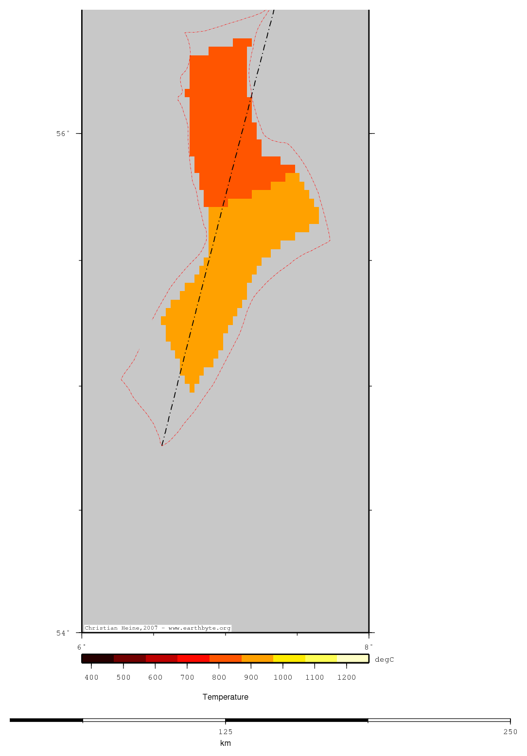 Horn Graben location map