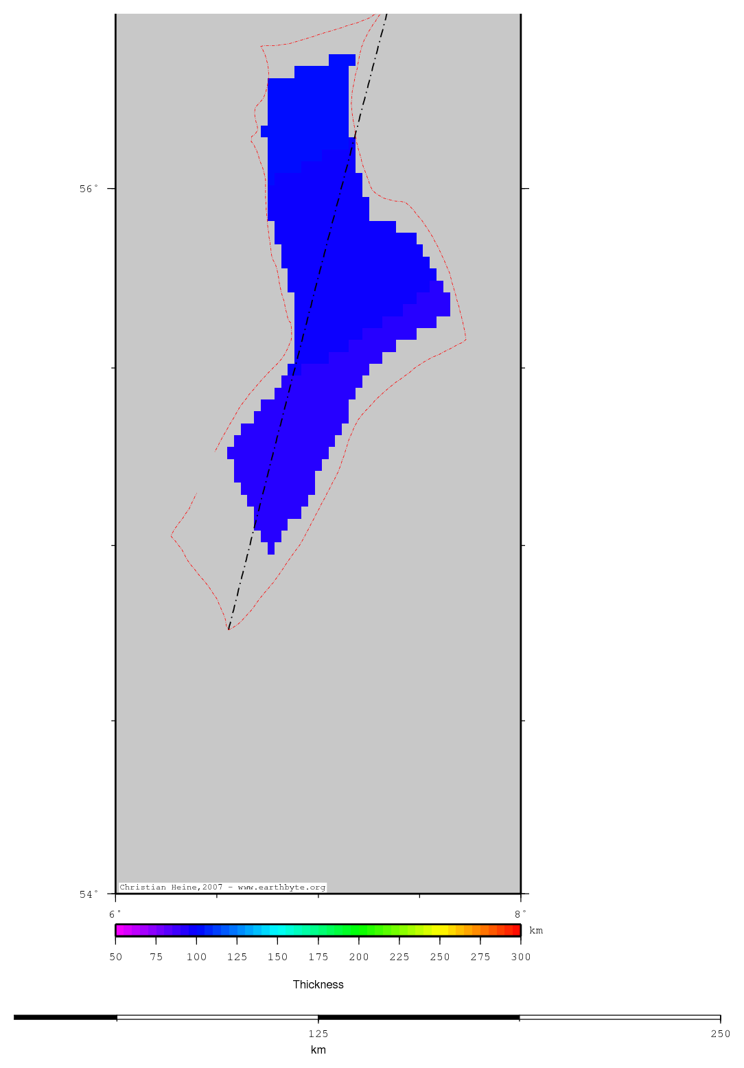 Horn Graben location map