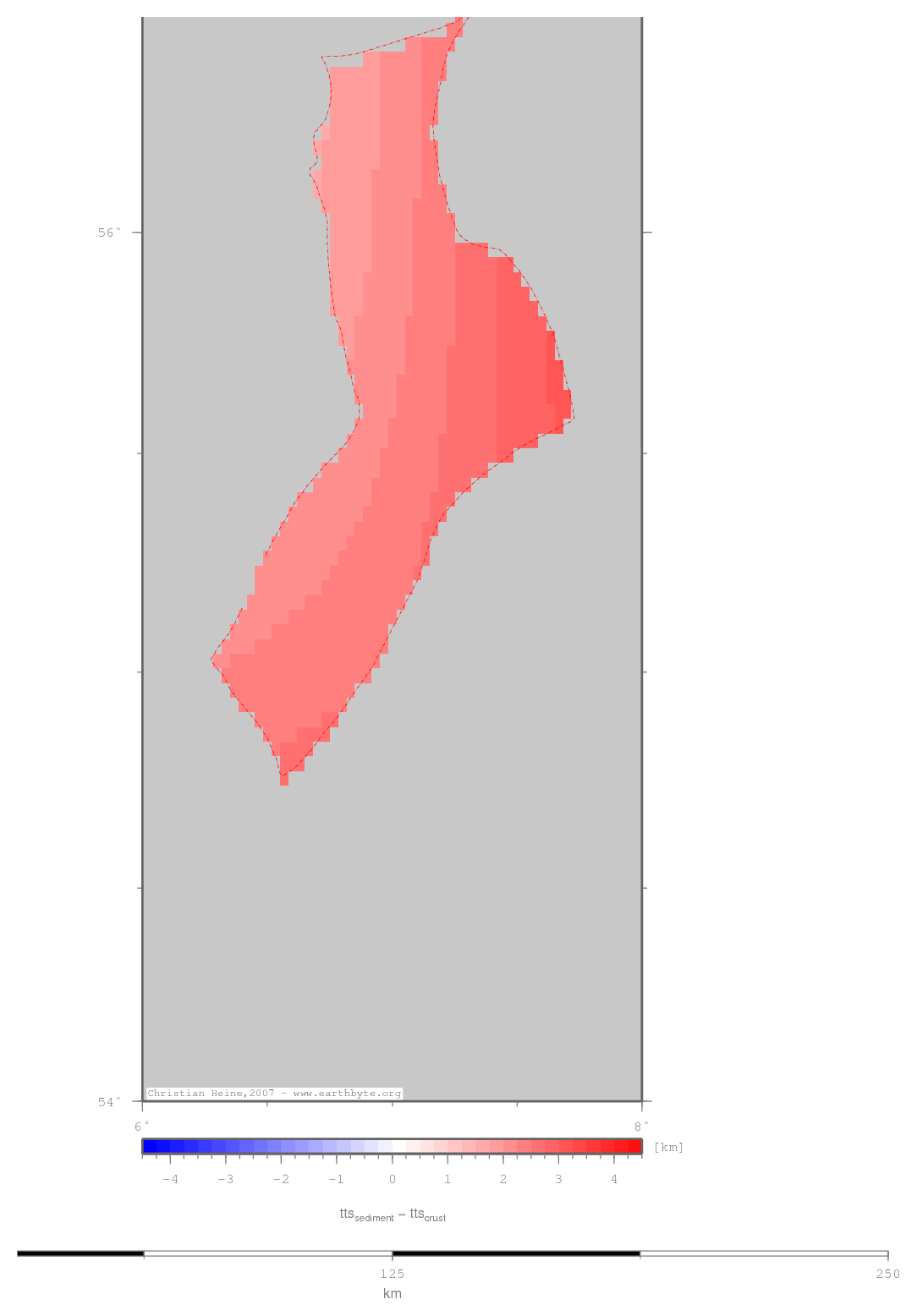 Horn Graben location map