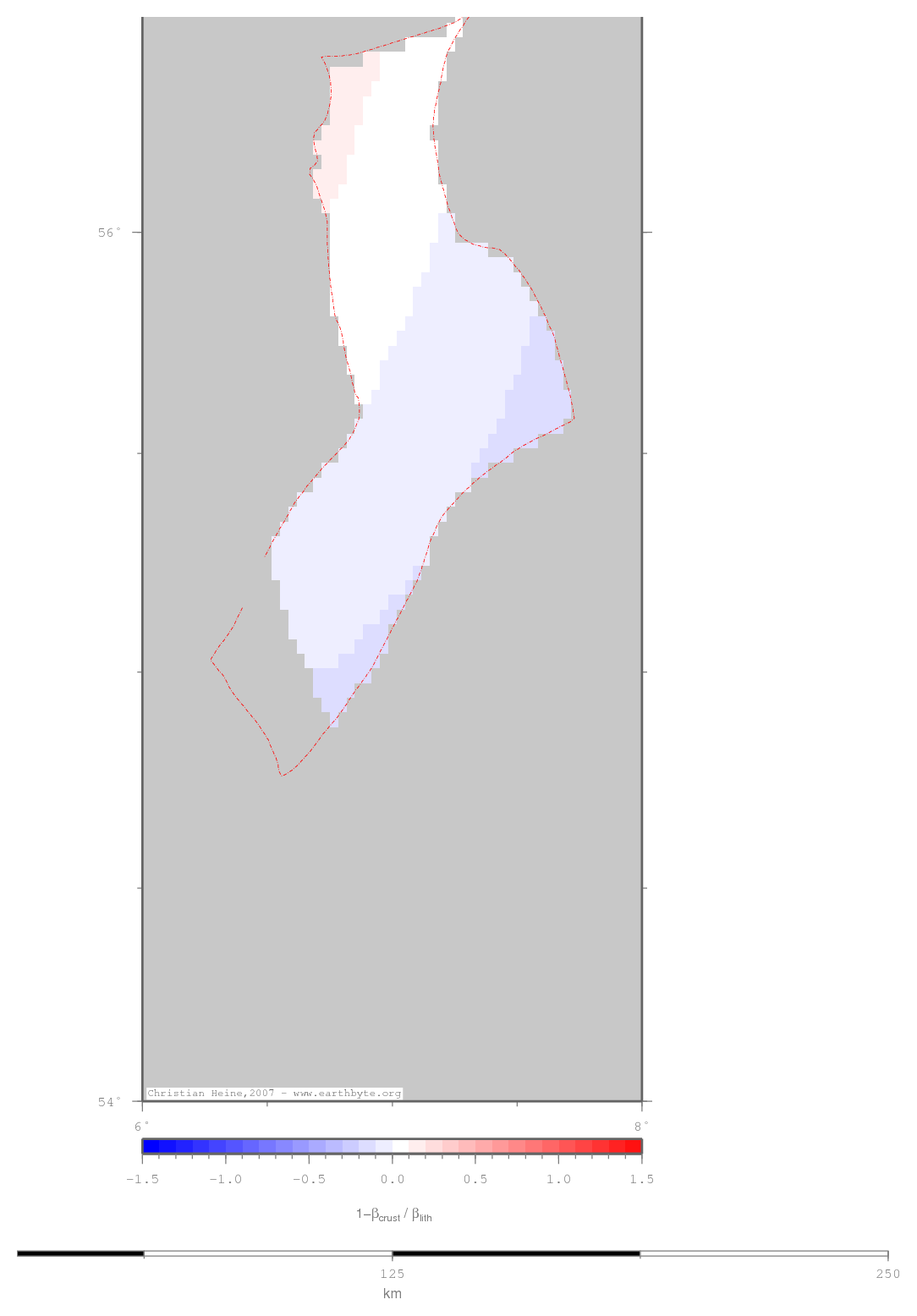 Horn Graben location map