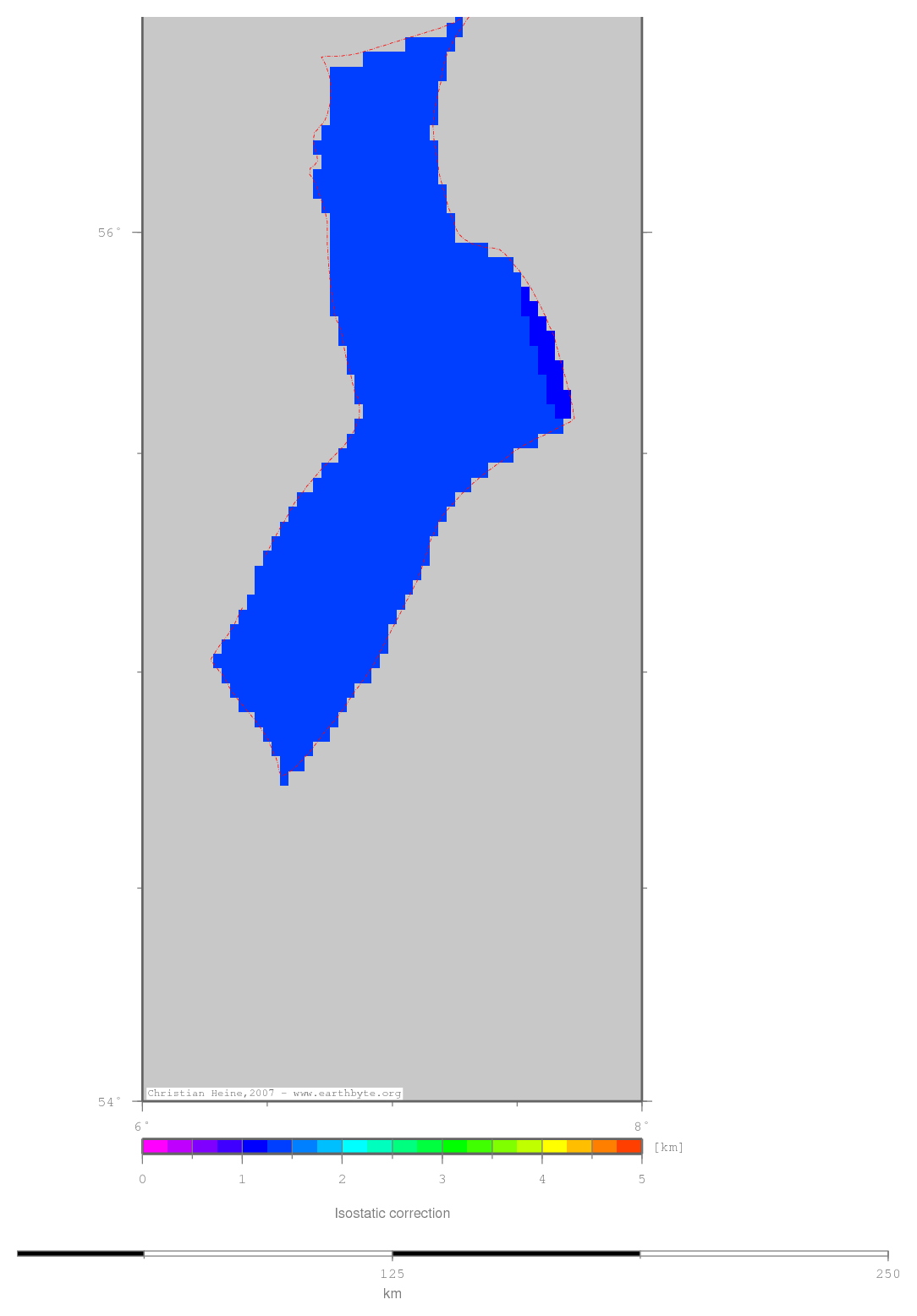 Horn Graben location map