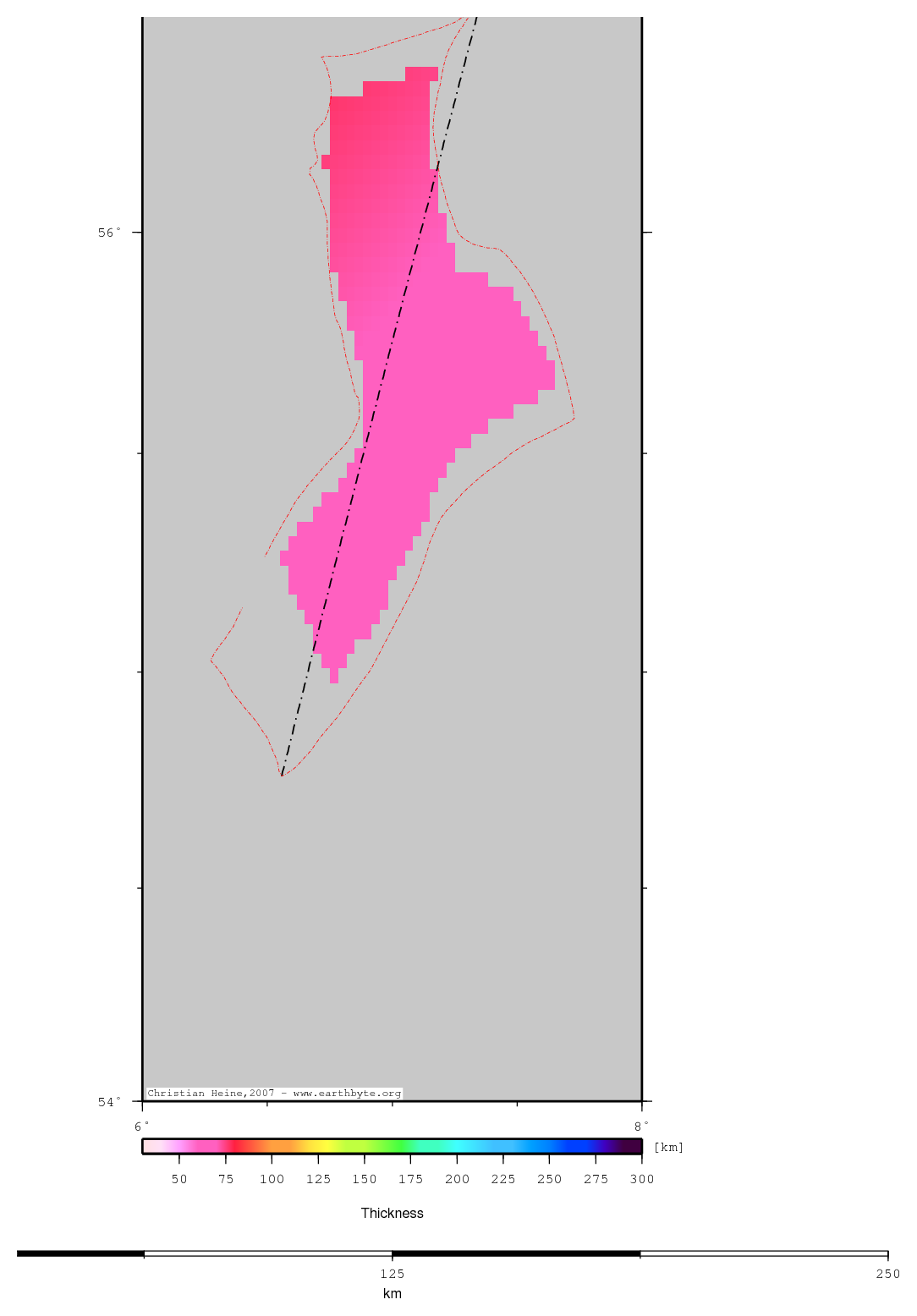 Horn Graben location map