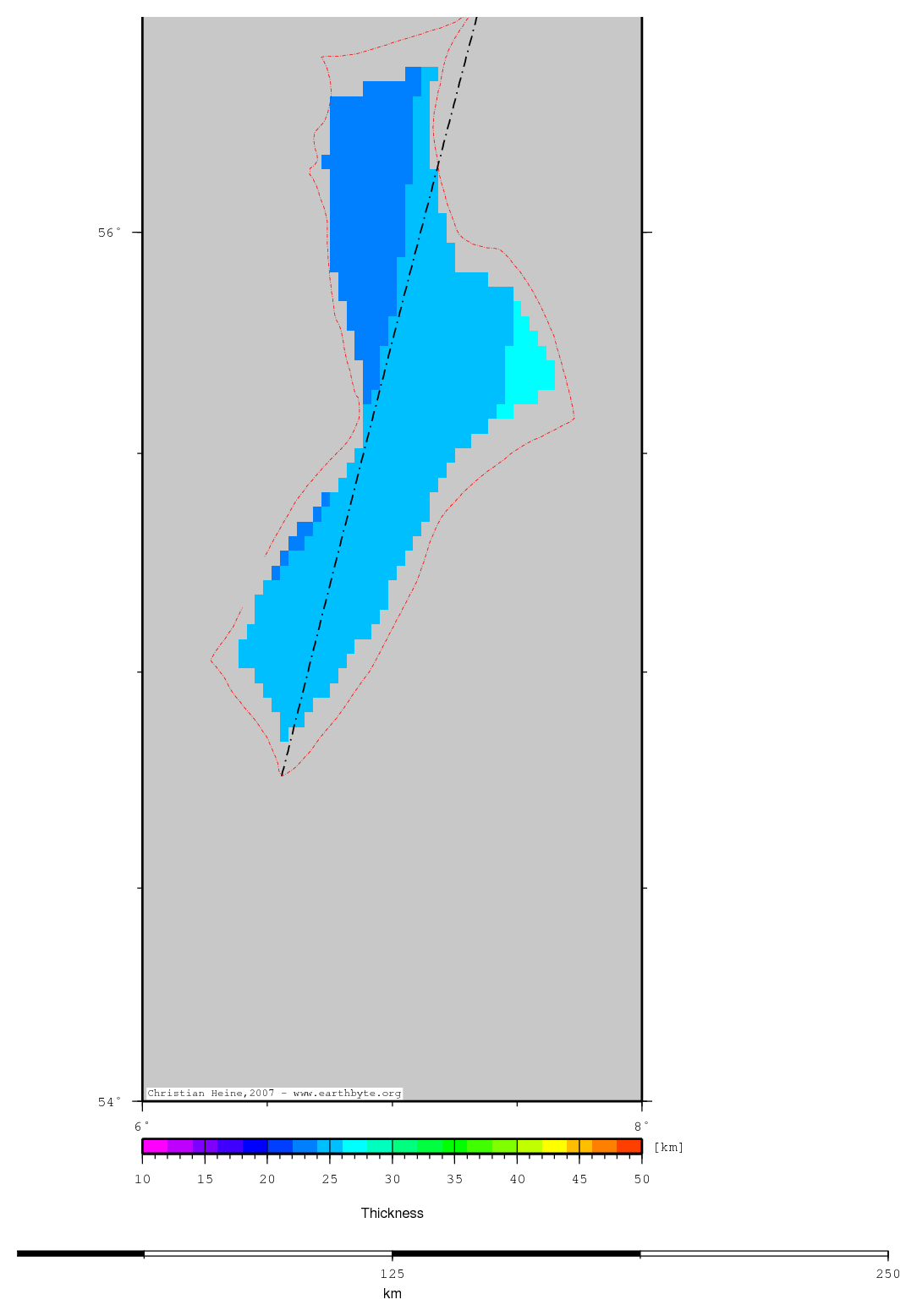 Horn Graben location map